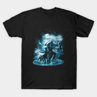 transmutation storm - blue T-Shirt